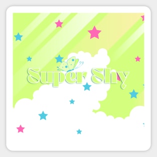 New Jeans Super Shy Green Ver. Sticker